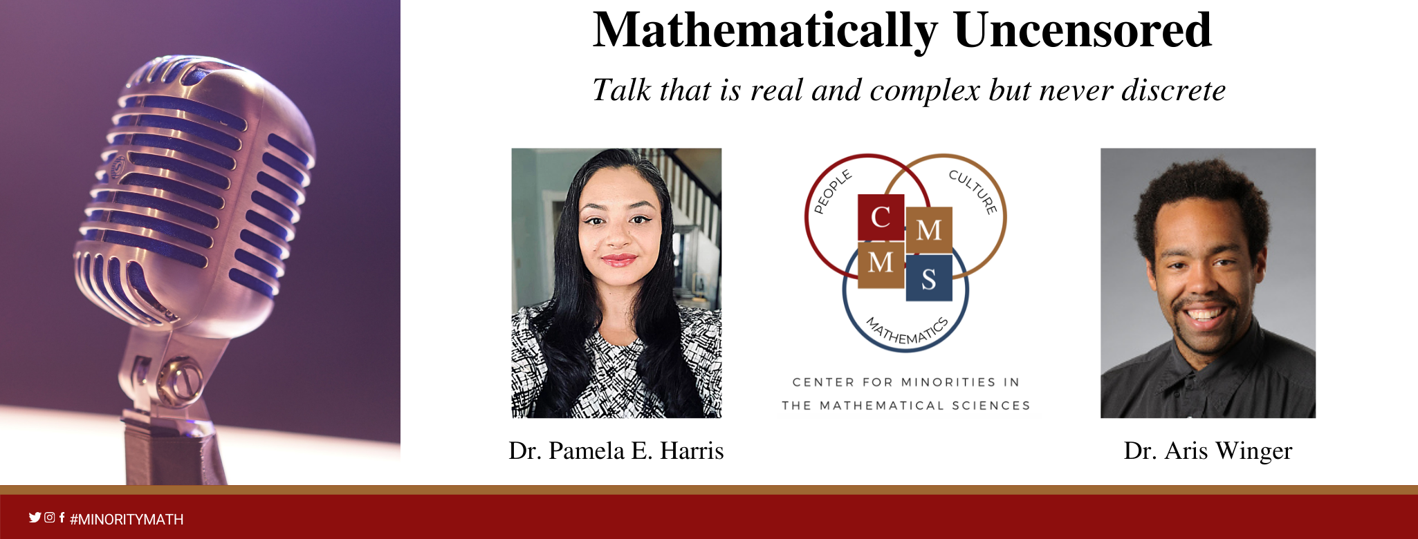 Mathematically Uncensored | The Center for Minorities in the Mathematical  Sciences